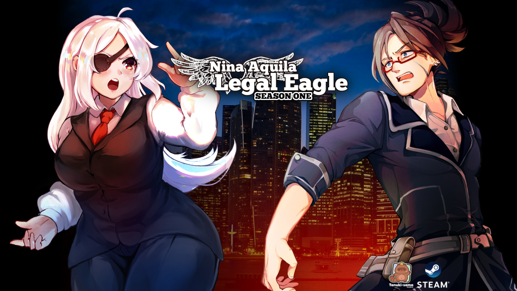 Ace Attorney-inspired courtroom drama NINA AQUILA: LEGAL EAGLE, SEASON ONE launches Linux & Steam Deck-friendly v5 update
