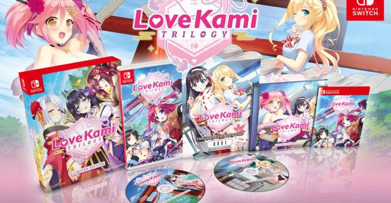 Bishoujo visual novel series LoveKami Trilogy gets physical for Nintendo Switch