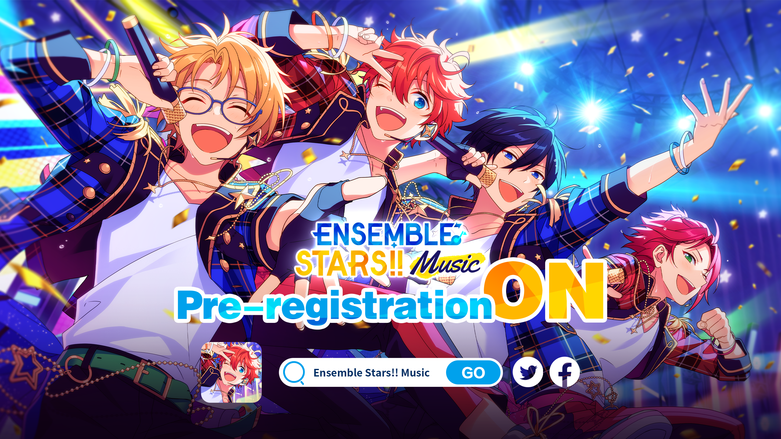 Ensemble Stars!!Music Begins the Pre-registration for English version